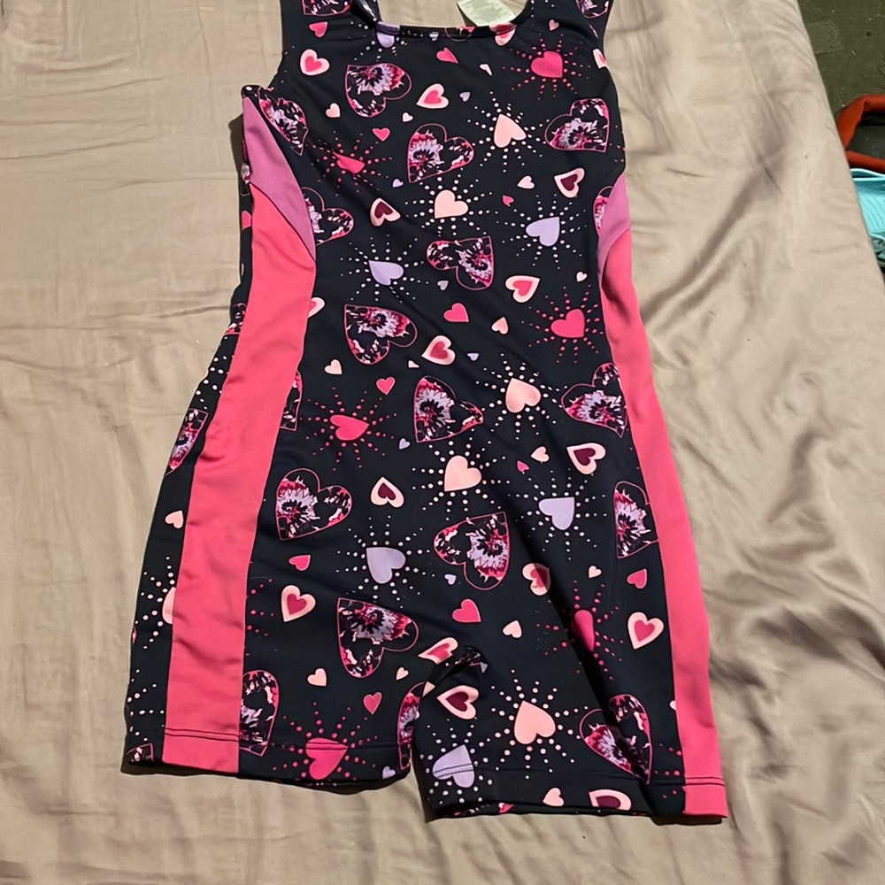 Girls gymnastics suit